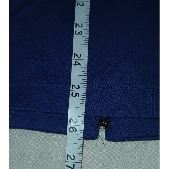 Lands' End Navy Track Jacket Sz 8-10 M Zip-Up Activewear Workout Performance - Picture 10 of 10